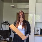 Ergonoomiline värvialus juuksuritele salgutamiseks ja airtouch tehnikaks